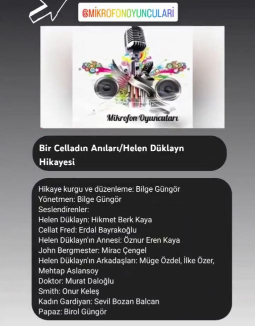 Bir Celladın Anıları/Helen Düklayn Hikayesi